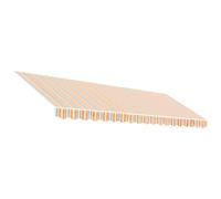 Awning Top Sunshade Canvas Sunflower Canopy Top Replacement Fabric vidaXL