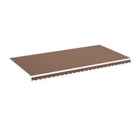 vidaXL Replacement Fabric for Awning Brown 6x3 m Outdoor Canopy Patio Sunshade