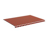 Awning Top Sunshade Canvas Sunflower Canopy Top Replacement Fabric vidaXL
