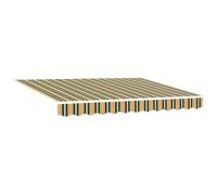 Awning Top Sunshade Canvas Sunflower Canopy Top Replacement Fabric vidaXL