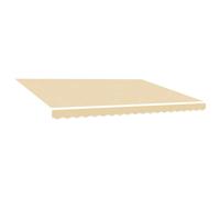 Awning Top Sunshade Canvas Sunflower Canopy Top Replacement Fabric vidaXL
