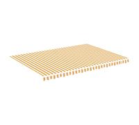 Awning Top Sunshade Canvas Sunflower Canopy Top Replacement Fabric vidaXL
