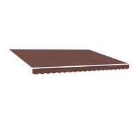 Replacement Fabric for Awning Brown 4x3.5 m