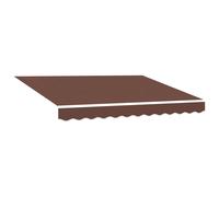 Awning Top Sunshade Canvas Sunflower Canopy Top Replacement Fabric vidaXL
