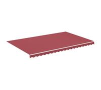 vidaXL Replacement Fabric for Awning Burgundy Red 5x3 m Outdoor Patio Canopy