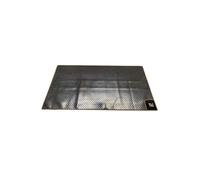 Awning Tunnel Mat with Orange Edge Trim OLPRO Ltd Black One Size