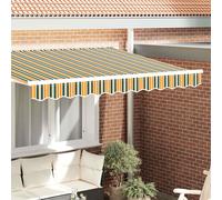Awning Valance Replacement Green and yellow 2.5 m Polyester