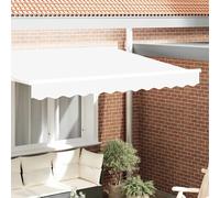 Awning Valance Replacement White 3m Polyester 280x20cm Weather-Resistant Outdoor