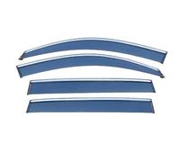 Awnings For VW For Tiguan 5N 2007-2015 Window Visor Vent Shades Wind Deflectors Rain Guard Sun Cover Car Accessories Cars Sunshades(PC stainless steel)