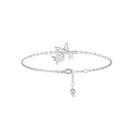 AWNL Lily of the Valley Bracelet With Sterling Silver Gift for Women Girlfriend Wife