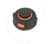 AwnsIMfreien Grass Trimmer Head, String Trimmer Head, 3.7x2 Inch Plastic Fixed Line, Weedeater Attachment, String Replacement