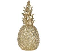 AwnsIMfreien Positive Pineapple, Pineapple Decor, Resin Gold Statue 6x2 Modern Style Decorative Sculpture for Home Decor Accents Living Room Office Table Bookshelf