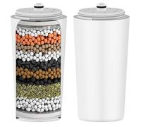 AWO 2 PACK Replacement Shower Head Filter Cartridge Compatible with Aquasana® AQ-4125,AQ-4100,AQ-4105,AQ-4100NSH,AQ-4105CHR Shower Filtration Systems for Hard Water Reduces Chlorine,Soften Skin & Hair