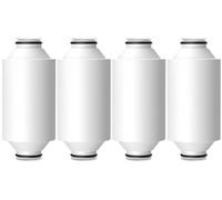 AWO 4 PACK Replacement Shower Filter Cartridge Compatible with Philips AWP1775CH Showerhead,Multi Stage Shower Filtration System for Hard Water Reduces Chlorine,Fluoride and Harmful Substance