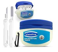 Awofeco for AirPods Pro 3 Case 2025 with Cleaner Kit,Cute Cartoon Kawaii Funny Apple Airpods Pro 3rd Generation Case Silicone Protective Cover for AirPods Pro 3 Cover with Keychain for Women Boys