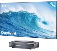 AWOL VISION Aetherion Max + 120" ALR Day Light Screen Bundle - 4K UHD Display Ultra Short Throw Triple Laser Projector with Dolby Vision,Anti-RBE, HDR10+, Google TV