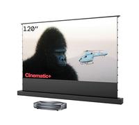 AWOL VISION Aetherion Max + 120" Motorized ALR Screen Bundle - 4K UHD Display Ultra Short Throw Triple Laser Projector with Dolby Vision,Anti-RBE, HDR10+, Google TV Integration for Entertainment & Gam