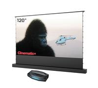 AWOL VISION Aetherion Pro + 120" Motorized ALR Screen Bundle - 4K UHD Display Ultra Short Throw Triple Laser Projector with Dolby Vision,Anti-RBE, Google TV Integration for Home Cinema & Gaming