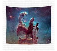 Awowee Tapestry Wall Hanging the Pillars of Creation Eagle Nebula M16 Ngc 6611 150x200cm/60 x80 Home Decor Tapestries Wall Blanket for Dorm Living Room Bedroom