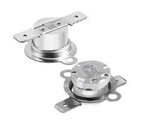 Awozkcd UL/CUL KSD301 125V 16A Thermal Switch,200°C/392°F Off and 170°C/338°F ON Heat Thermostat,Normally Closed N.C Auto Reset Overheat Shut Off,2 pcs