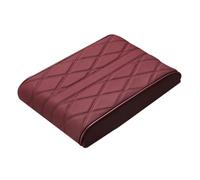 AWPF Car Armrest Cushion for Audi A7 (4G 4K 2010-2025 2026),Car Center Console Cover,Center Console Armrest Cover Mat,Arm Rest Cushion Pads,Interior Accessories,Easy to install, 32X22X5CM- red