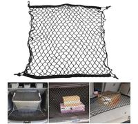 AWPF Car Cargo Net for Nissan X Trail e Power 2021-2023 2024 2025 T32, Car Boot Cargo Net -Car Trunk Net -Elastic Nylon Car Boot Net, Stretchable Storage Organizer with 4 Hooks,A