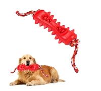 Awpland Dog Tug Rope Toys for Aggressive Chewers, Heavy Duty Cotton Rope Puppy Chew Toys, Tug of War Dog Teeth Cleaning and Boredom (Red)
