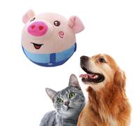 Awpland Interactive Dog Toys, Active Moving Pet Plush Toy with Pop Songs& Recording Mode to Keep Them Busy, Rechargeable Bouncing Plush Dog Toys for Small/Medium/Large Puppy Dogs