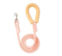 Awpland Soft Foam Dog Leash, 5 FT x 2/5" Heavy Duty Dog Leash with Comfortable Padded Handle, Strong Rope No Pull Pet Training Leash for Small Medium and Large Dogs