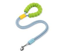 Awpland Soft Foam Double Dog Leash, 2.8 FT x 4/5" Heavy Duty Dog Leash with Comfortable Padded Handle, Strong Rope No Pull Pet Training Leash for Small Medium and Large Dogs