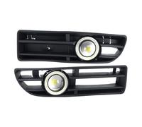 Awqmx Car Fog Light For VW For Jetta For Bora For Mk4 1999-2004 Car Fog Light LED Front Bumper Grille DRL Lamp Headlights Part