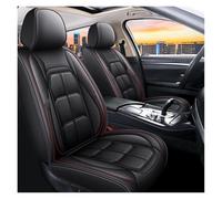 Awqmx Car Seat Covers 1 Pcs All-inclusive Seat Cover Full Leather Car Seat Cushion Single Seat Main And Passenger Seat Cover Four Seasons Universal(Business Coffee)