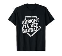 Awright ya wee bawbag ?, fun Scottish T-Shirt
