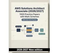 AWS Solutions Architect Associate (2026/2027) : 1000 Practice Papers with Mark Schemes: IAM policies, VPC security, S3 protection, DNS and Auto Scaling for focused certification preparation