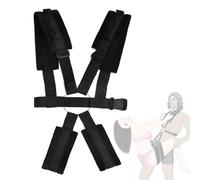 AWS7-Adjustable Women's Dual Shoulder Harness Tool Exercise Anil Plug Kit Set BDSM Bondage Sets Bdsms Kit Bondagewear Women for Role Playing Costume Kit