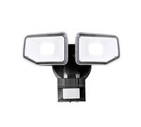 AWSENS 40W LED Security Lights Motion Sensor Light Outdoor, 180 Degree, 4000 LM Motion Security Light, 5000 K, ETL Water Resistant, Clear 2 Head Motion Detector Flood Light for Garage, Yard (Black)