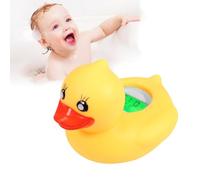 AWSGHLF Bath Thermometer, Baby Bath Thermometer Cute Duck Thermometer IP67 Waterproof Floating Digital Bath Thermometer with Timer and Warning Alarm Bath Thermometer for Baby