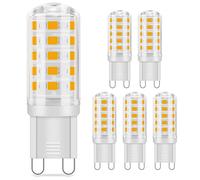 AWSGHLF G9 LED Bulb, G9 LED Cold White 6000K, 3.5W Equivalent to 28W-40W Halogen, Energy Saving, No Flicker, Non Dimmable, 400LM (Cold White, 10)