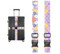 AWSOLAR 2Pack Luggage Straps for Suitcases, Adjustable Luggage Strap, Suitcase Straps to Hold Suitcases Together