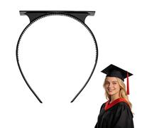 AWSOLAR Elasticity Graduation Cap Headband, Anti-slip Grad Cap Headband, Graduation Accessories