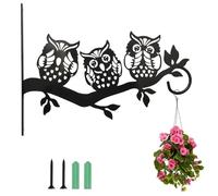 AWSOLAR Metal Hanging Basket Bracket, Heavy Duty Brackets for Hanging Basket Outdoor