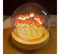 AWSOLAR Red Rose Lamp, Forever Rose Lights, Flower Lamp, Light up Rose Gift