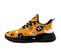 AWSOLE Halloween Lightweight Breathable Sneakers for Men Women Gift Unisex Ghost Pumpkin Comfort Cushioned Gym Running Shoes