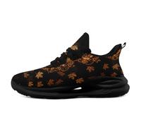 AWSOLE Halloween Lightweight Breathable Sneakers for Men Women Gift Unisex Ghost Pumpkin Comfort Cushioned Gym Running Shoes
