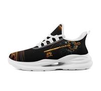 AWSOLE Halloween Lightweight Breathable Sneakers for Men Women Gift Unisex Ghost Pumpkin Comfort Cushioned Gym Running Shoes