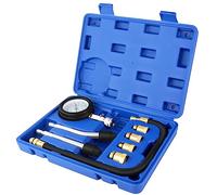Awsuc Compression Tester Compression Meter for Petrol and Diesel Engine Oil Pressure Gauge Car Motorcycle Compression Test Measure 0-20 Bar or 0-300 PSI Meter Pressure Tester M10 M12 M14 M18