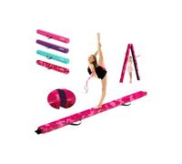 AWSUM Folding Gymnastics Balance Beam, 6ft/8ft/9ft/10ft Toddler Balance Beam w/Carry Handles Anti-Slip Base for Kids, Beginners & Professional