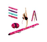 AWSUM Folding Gymnastics Balance Beam, 6ft/8ft/9ft/10ft Toddler Balance Beam w/Carry Handles Anti-Slip Base for Kids, Beginners & Professional
