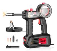 AWT 100A Handheld MIG Welder Machine,110V Portable MIG Welding Machine | 110V Flux Core MIG Welder Machine,Portable Gasless MIG Welding Machine,Hand Held Inverter Wire Feed Welder