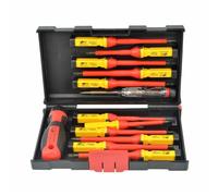 AWTOOLS AW36989 Insulated Screwdriver Set 1000V VDE S2/13pc